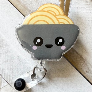 Badge Reel/Fun Badge Reel/RN Badge Reel/Nurse Badge Reel/Hospital Worker Badge Reel/Food Badge Reel/Noodles Badge Reel