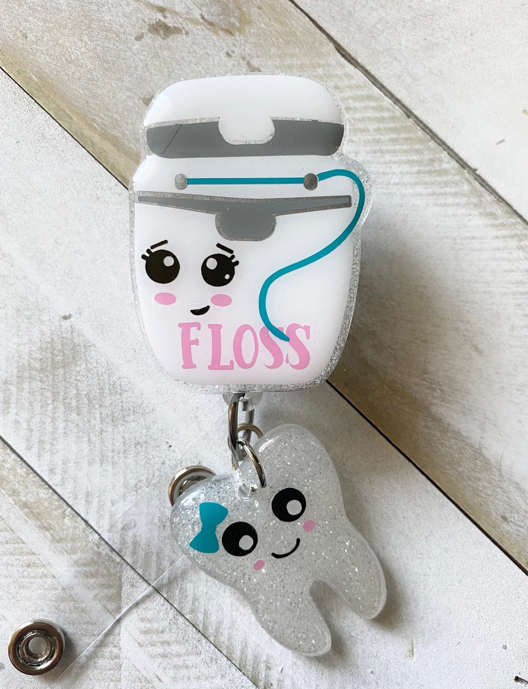 Acrylic Badge Reel/Dental Badge Reel/Dental Assistant Badge Etsy.de