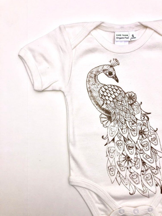 peacocks baby clothes unisex