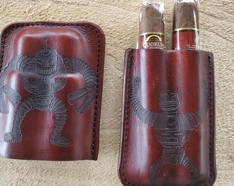 Cigar case  for 3/4 inch cigars