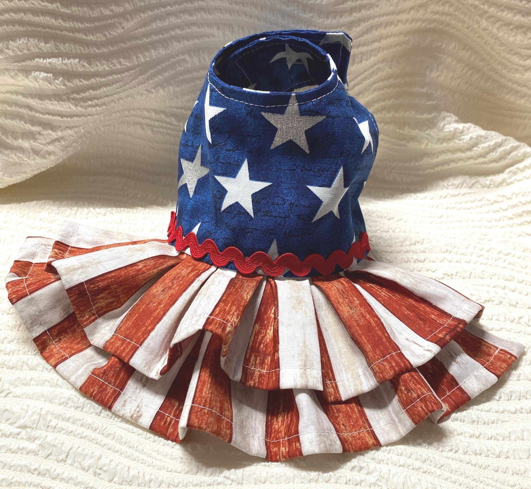Blue Red Heart Dress - Etsy