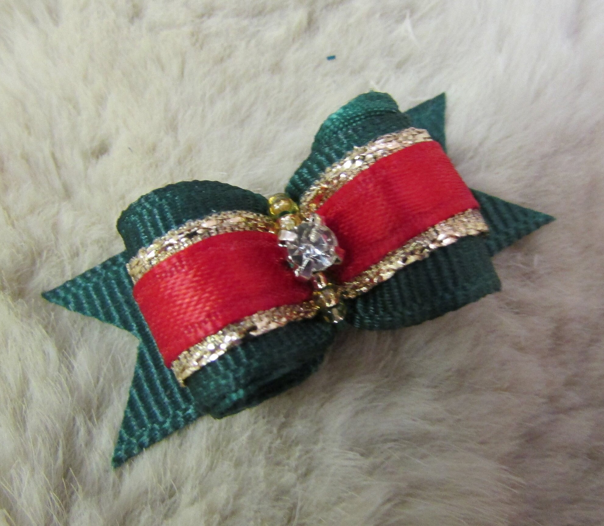 Gucci Inspired Leopard Stripe Hair Bow *LIMITED* – Sassy Sweet Designs