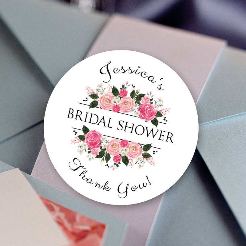 Bridal Shower Label - Etsy