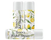 Lip Balm Labels - Personalized Lip Balm Labels - Our Love is the Balm Lip Balm labels - 1 Sheet of 12 Lip Balm Labels - Lemons