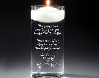 floating unity candle