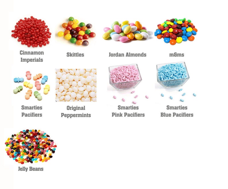 Pink Floral Bridal Shower Favors Wedding Breath Mints Pink Etsy