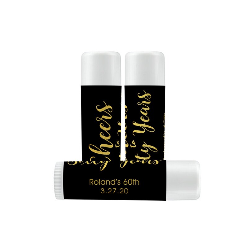 Lip Balm Labels Personalized Lip Balm Labels Birthday Lip Etsy