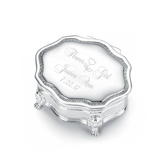 flower girl trinket box