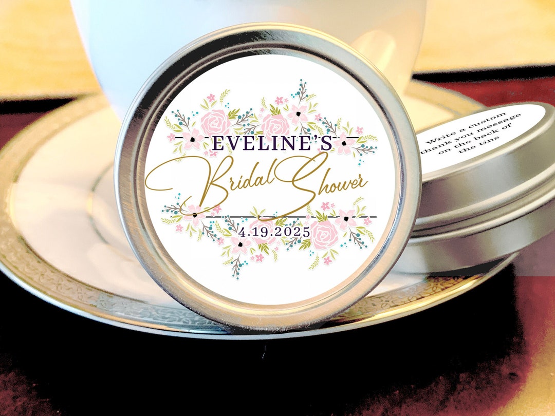 Bridal Shower Mint Tins, Personalized Mint Favor Mint to Be Wedding ...