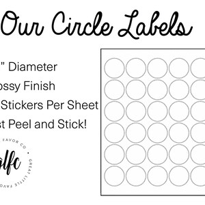 Custom Graduation Photo Stickers, High School Senior Labels image 6