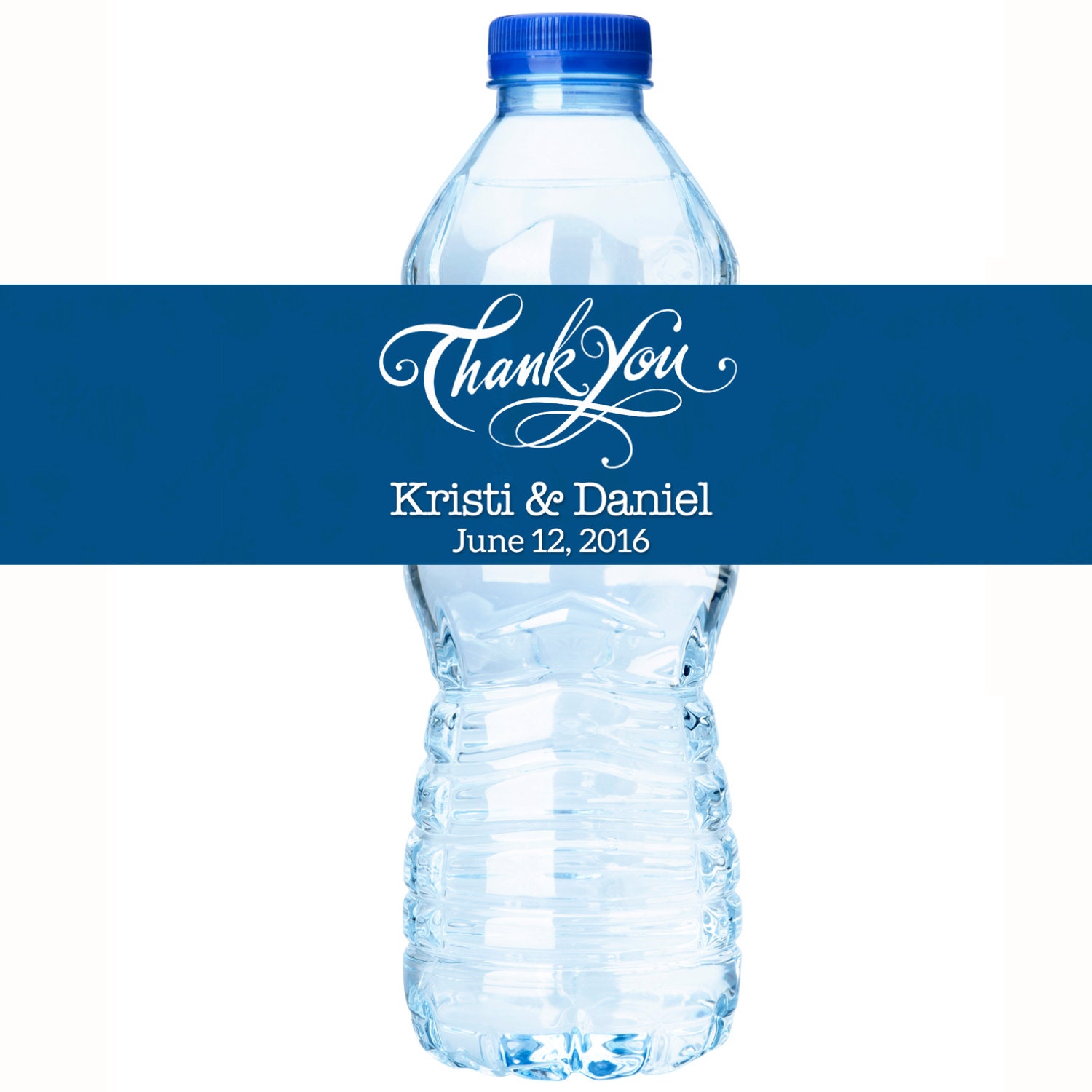 packaged drinking water bottle labels