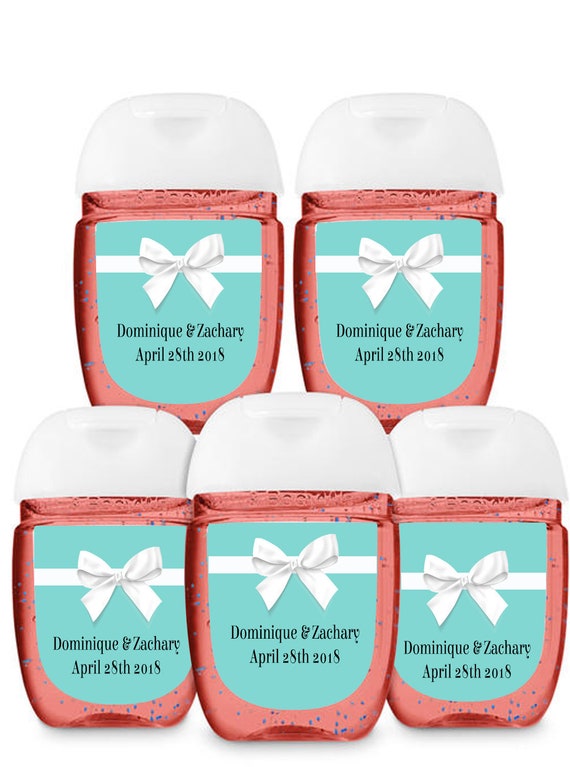 Hand Sanitizer Labels Fits Bath & Body Works 1 oz Sized