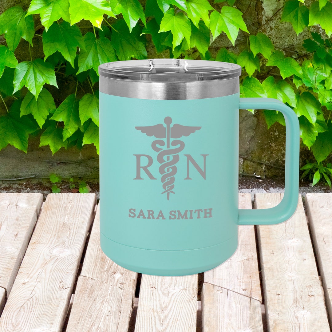 Personalized Doctor Tumbler Mug Engraved Mug With Handle Etsy