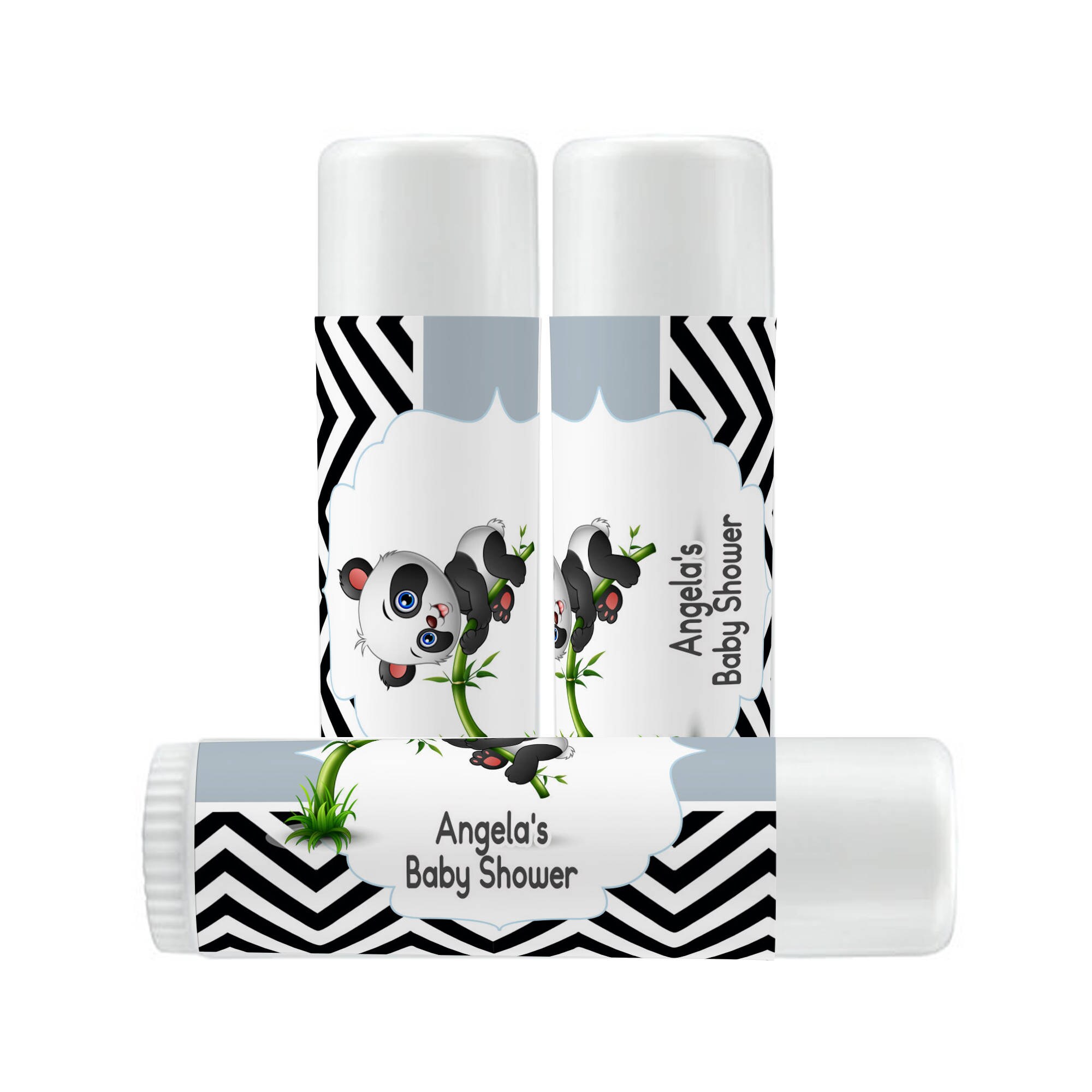 Baby Shower Lip Balm Labels Personalized Lip Balm Labels 1 Etsy