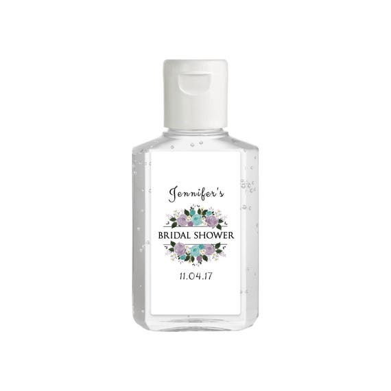 Purell hand sanitizer labels 2 oz. size bottle Bridal Shower Labels
