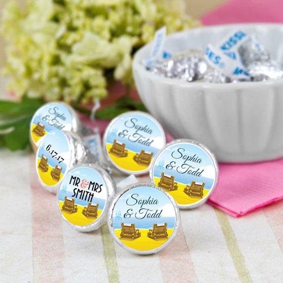 108 Beach Chair Hershey Kiss Stickers Hershey Kiss Stickers
