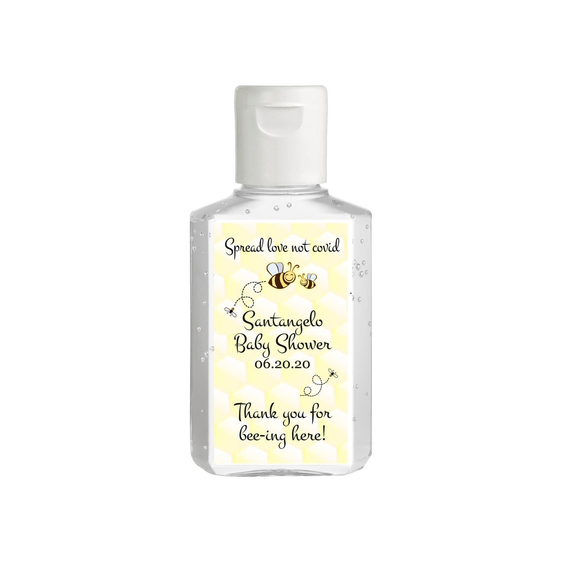 Purell Hand Sanitizer Labels 2 Oz. Size Bottle Baby Shower Etsy