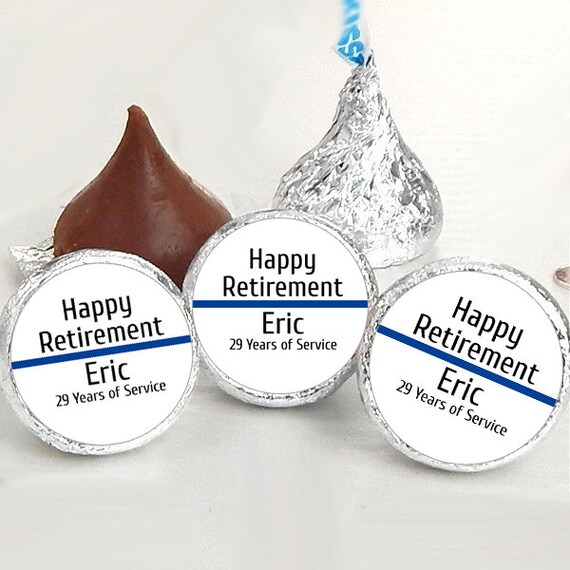 Happy Retirement Kiss® Stickers - Retirement Kiss Stickers - Retirement ...