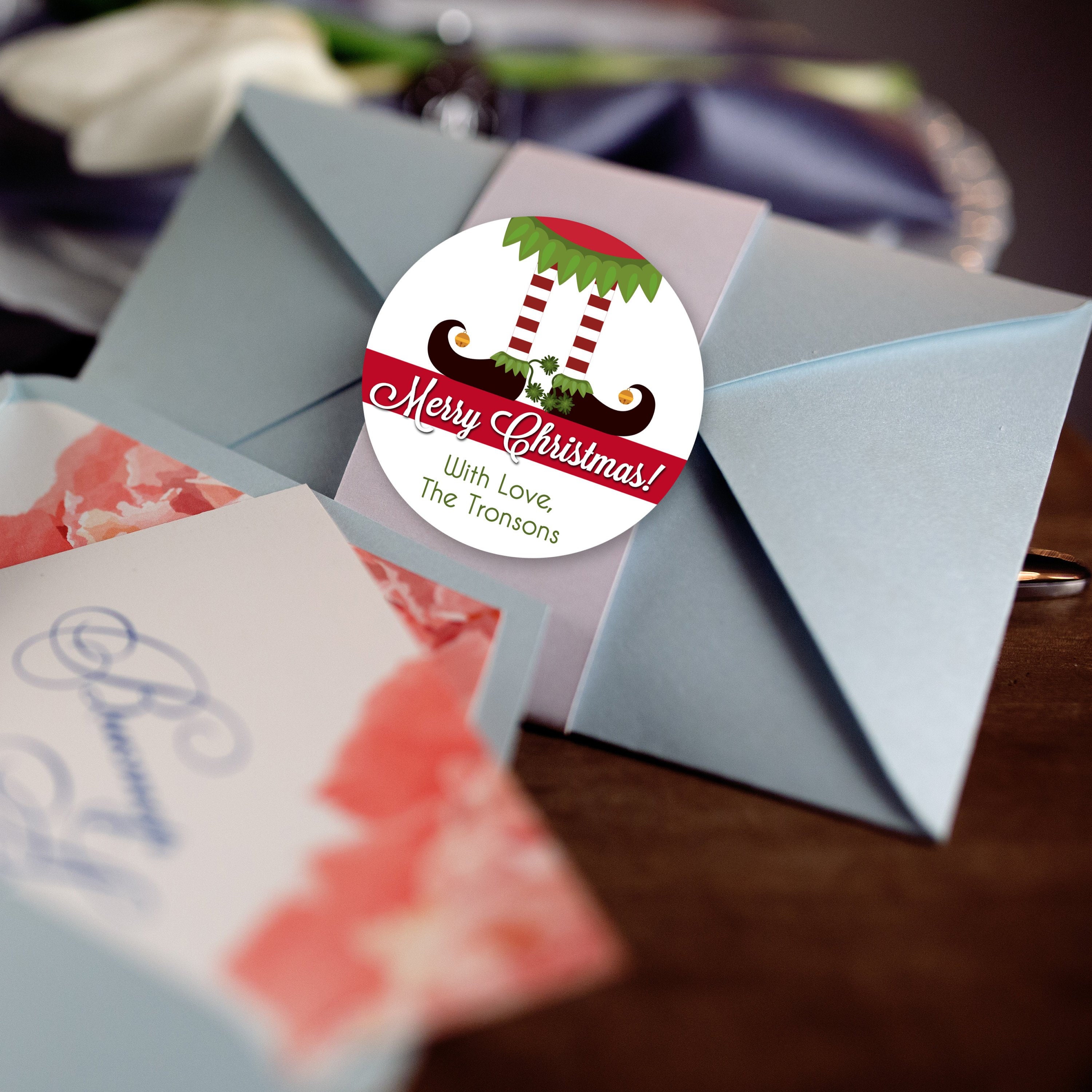 American Greetings Christmas Gift Package Labels To and From ~ 104 Stickers