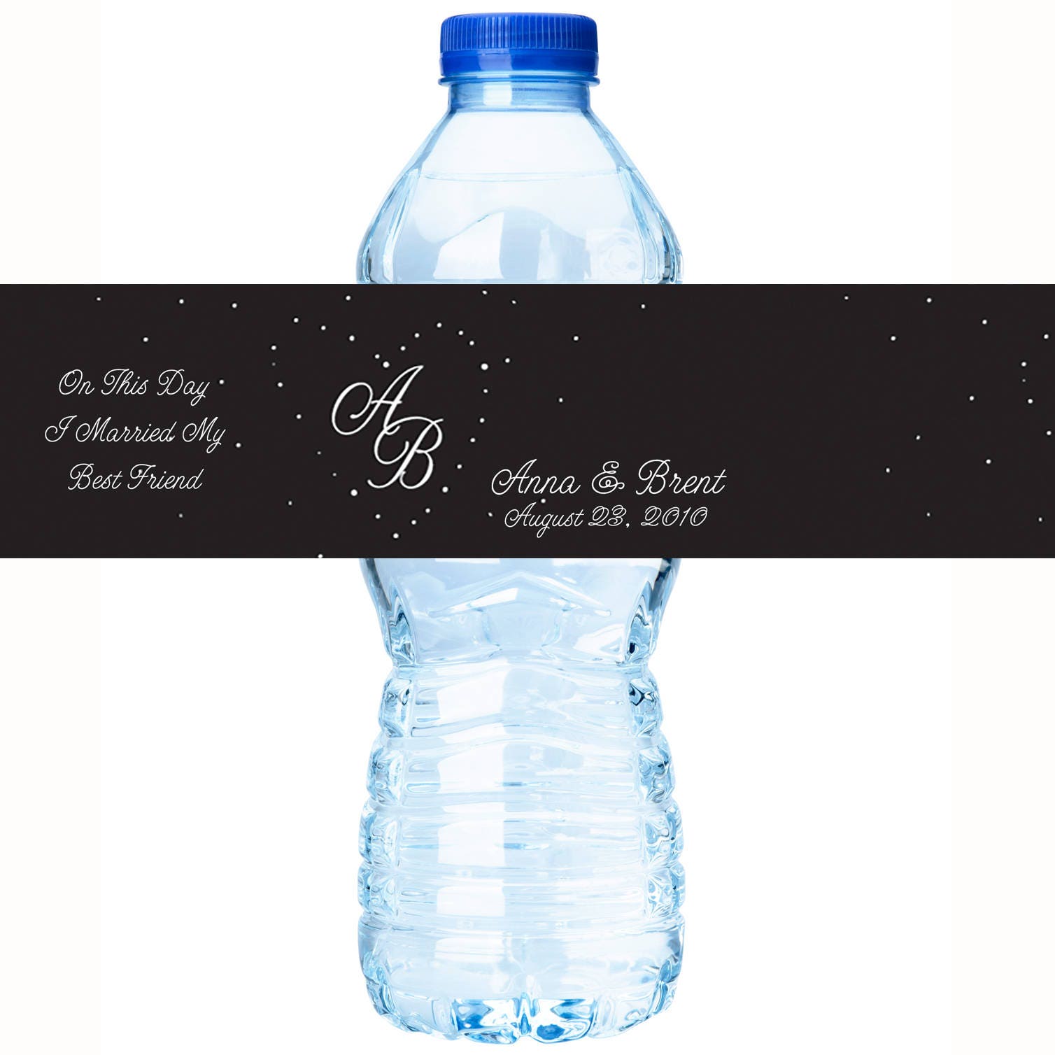 30 Wedding Water Bottle Labels Personalized Water Bottle Labels