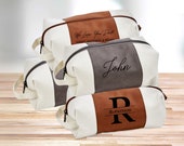 Personalized Shaving Kit | Groomsmen Toiletry Bag | Leather Dopp Kit Gift Wedding Groom Travel Husband Father Brother Boyfriend Fathers Day Il_170x135