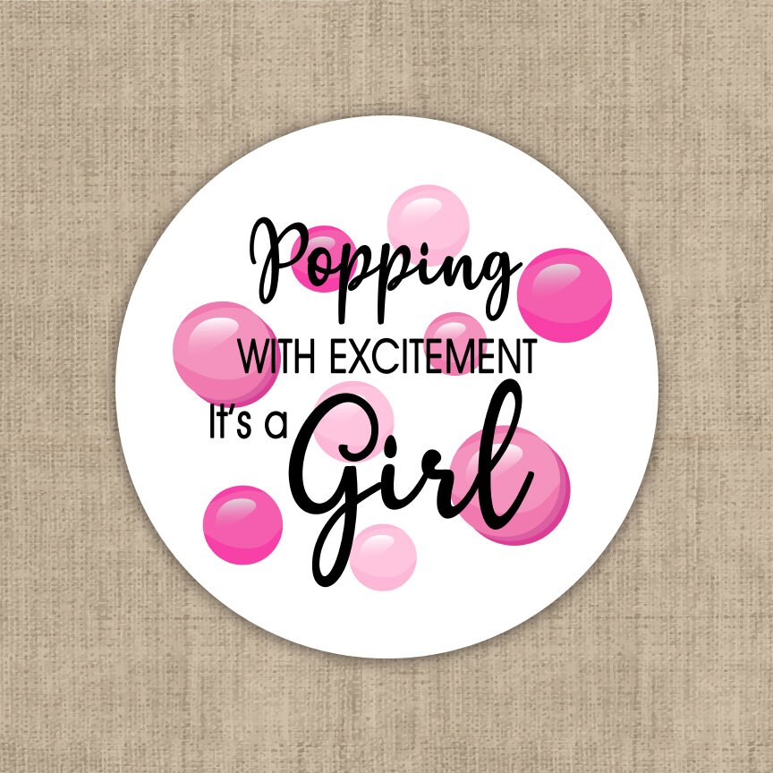 Baby Shower Popcorn Labels / Ready To Popcorn Stickers 100 Satisfaction Guaranteed Zazzle - Buy ...