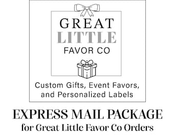 RUSH + Express Mail Upgrade  - USPS Priority Express Mail Express Service