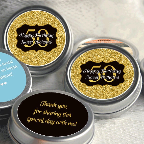 Gold Glitter Birthday Favors Glitter Birthday Party Decor Favor