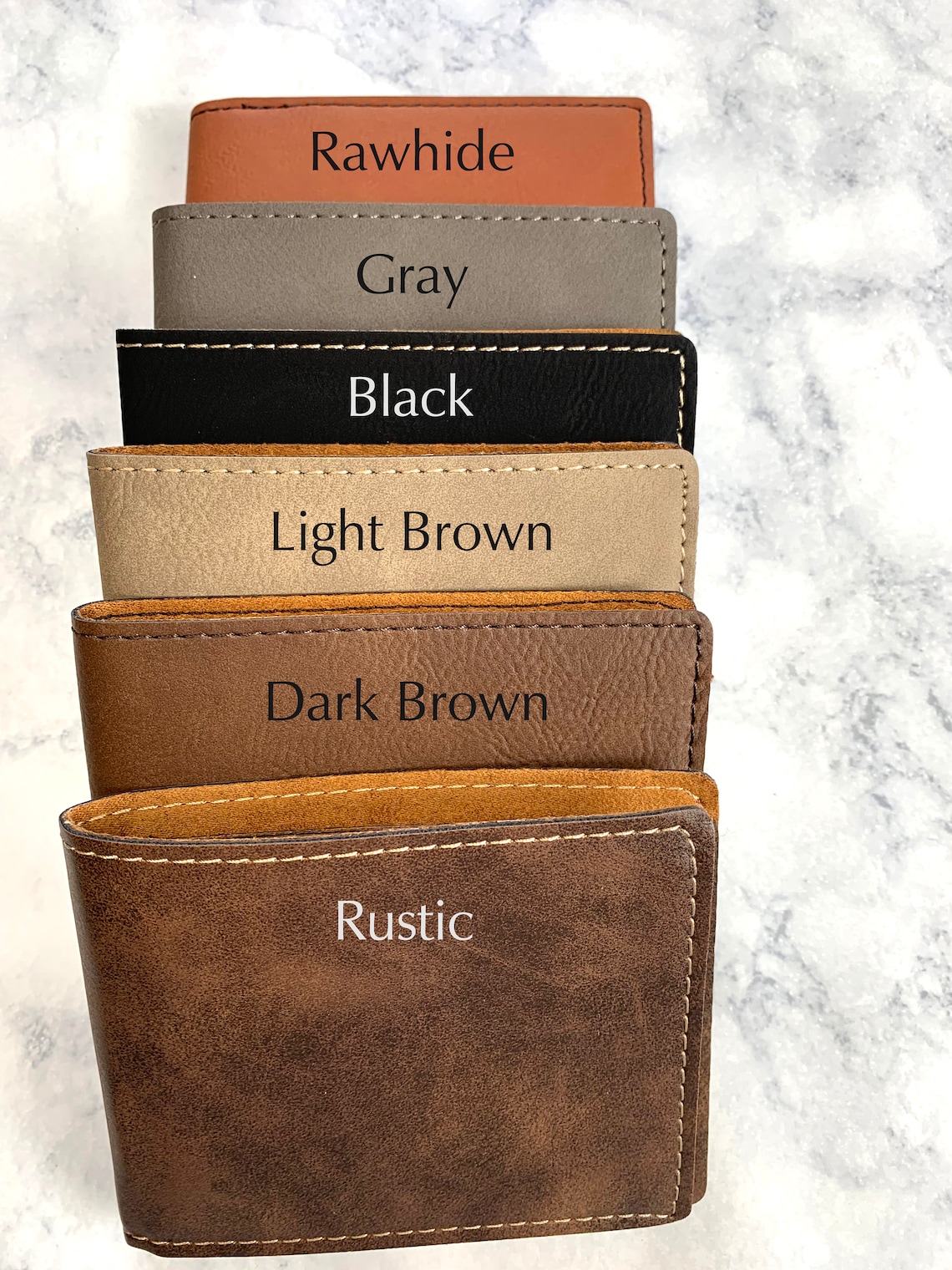 Personalized Men's Wallet Monogrammed Wallet Etsy