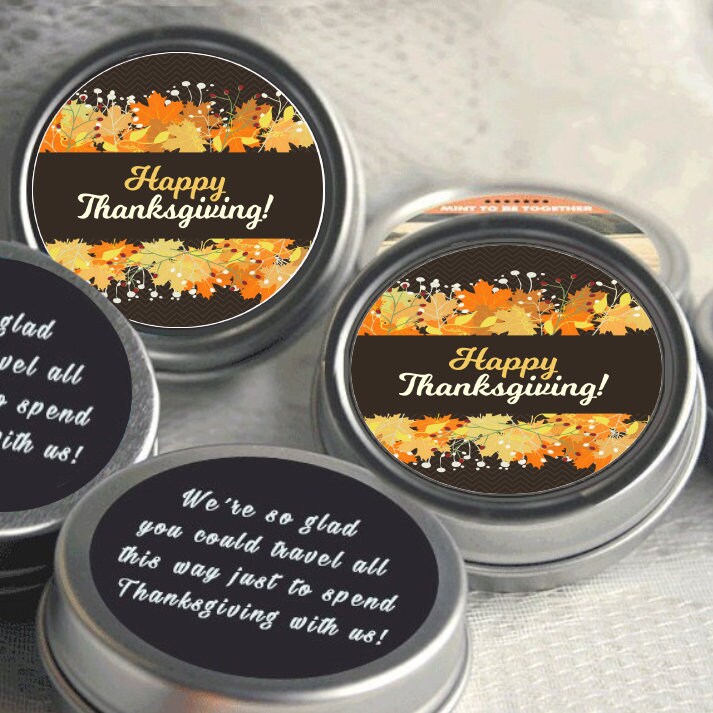 Thanksgiving Gift Ideas 12 Thanksgiving Mint Tins Thanksgiving