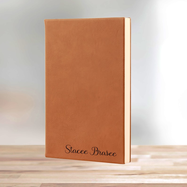 Personalized Writing Journal Black Custom Lined Journal Etsy