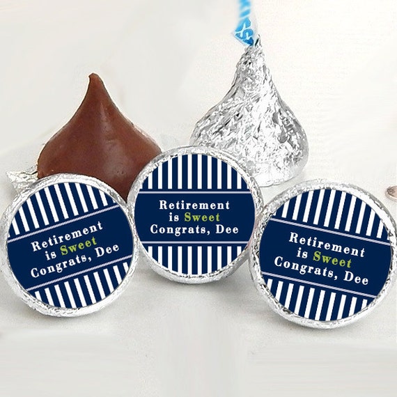 Happy Retirement Kiss® Stickers - Retirement Kiss Stickers - Retirement ...