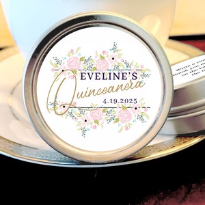 Bridal Shower Mint Tins, Personalized Mint Favor Mint to Be Wedding ...