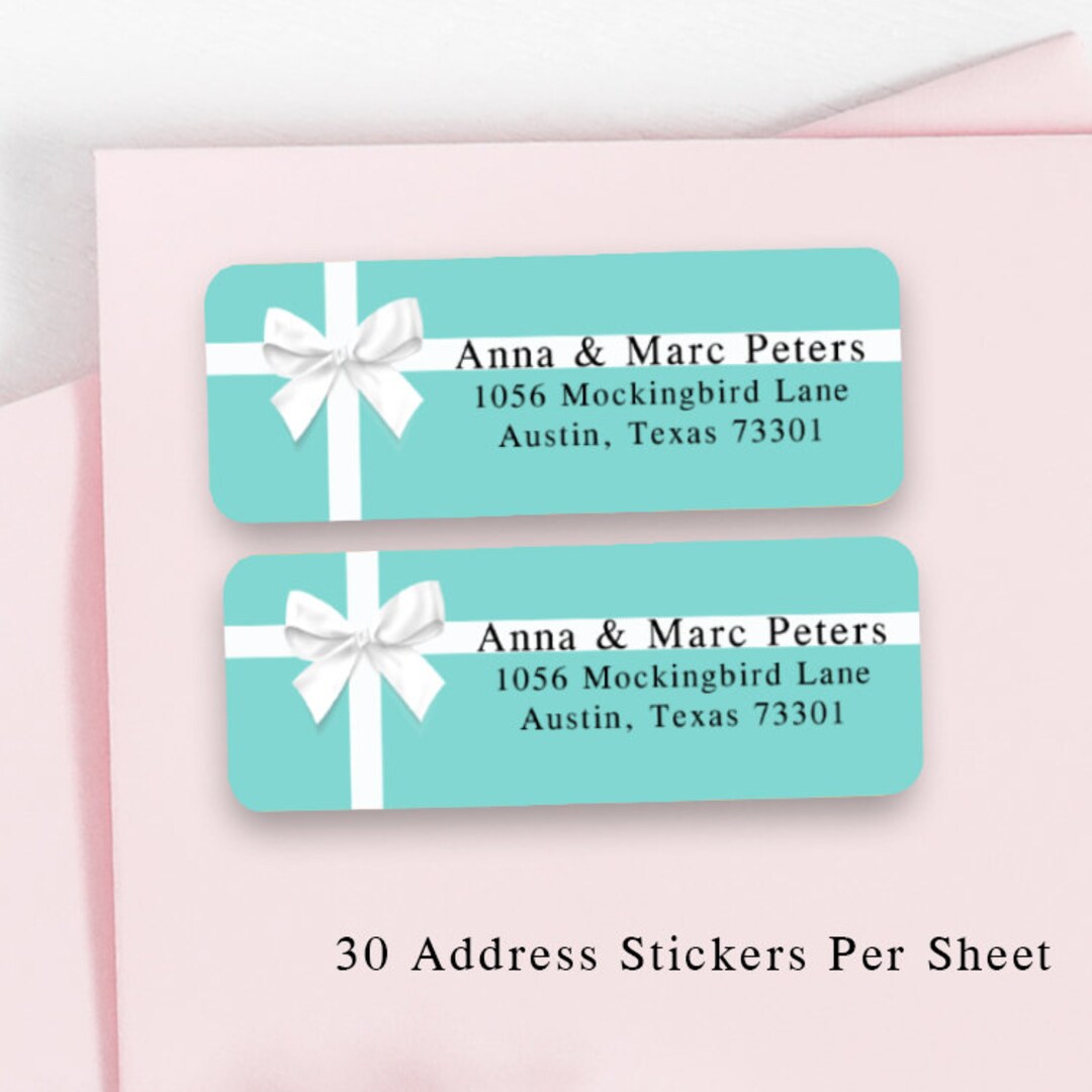 Address Labels Personalized Return Address Labels Address Sticker