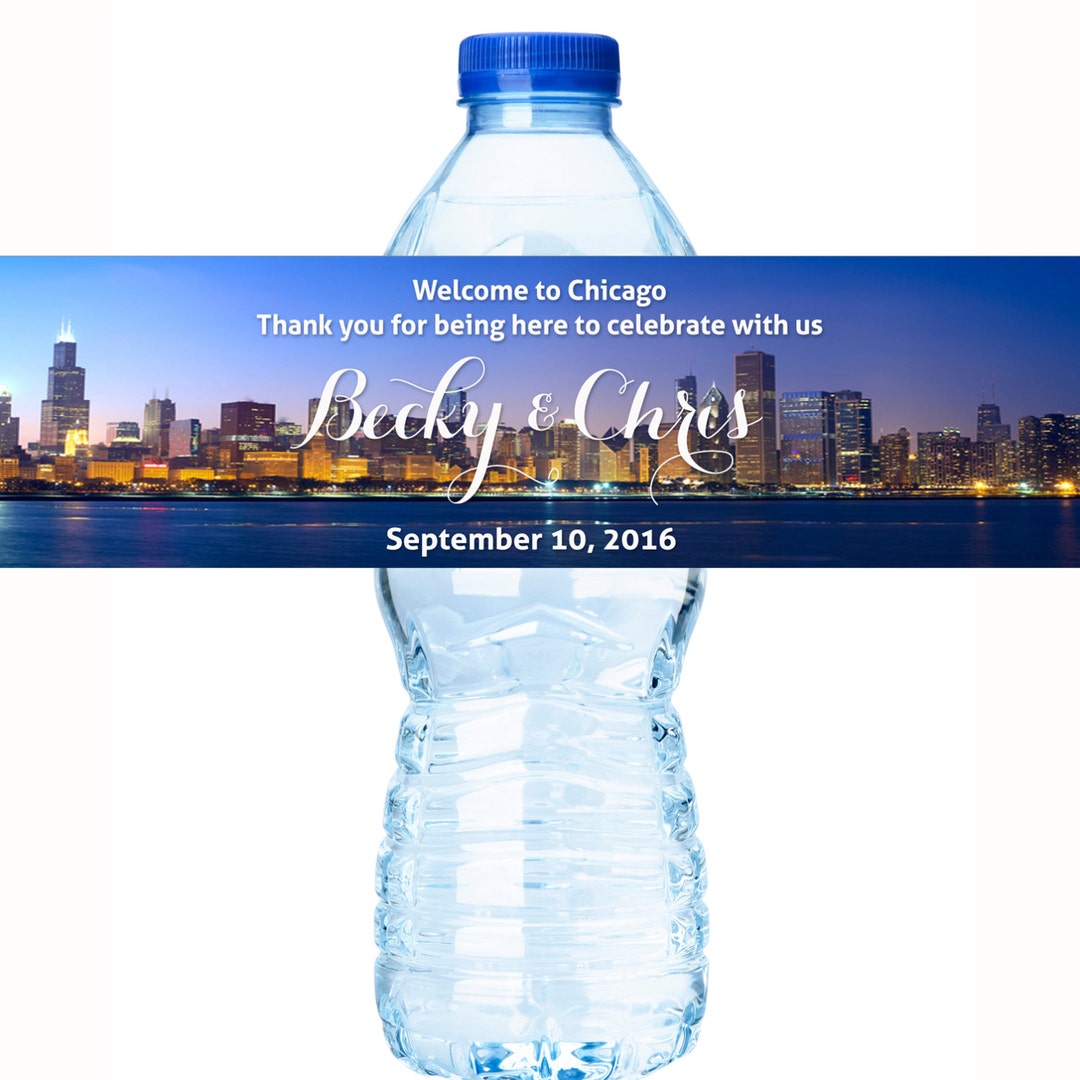 30 Wedding Water Bottle Labels Wedding Bottled Water Labels Water