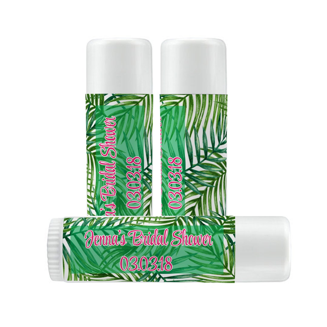 Lip Balm Labels Personalized Lip Balm Labels Bridal Shower Lip Balm