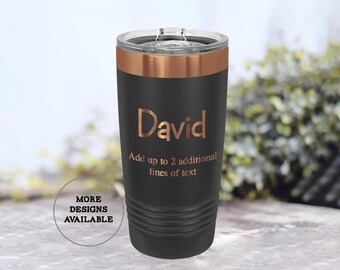 Personalized Firefighter Tumbler – Custom Engraved 20 Oz Insulated Mug With Lid & Straw, Gift For First Responders - View #5