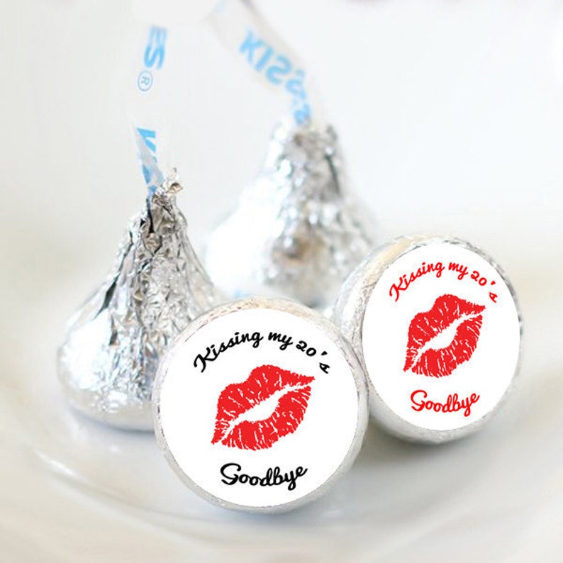 hershey kiss stickers