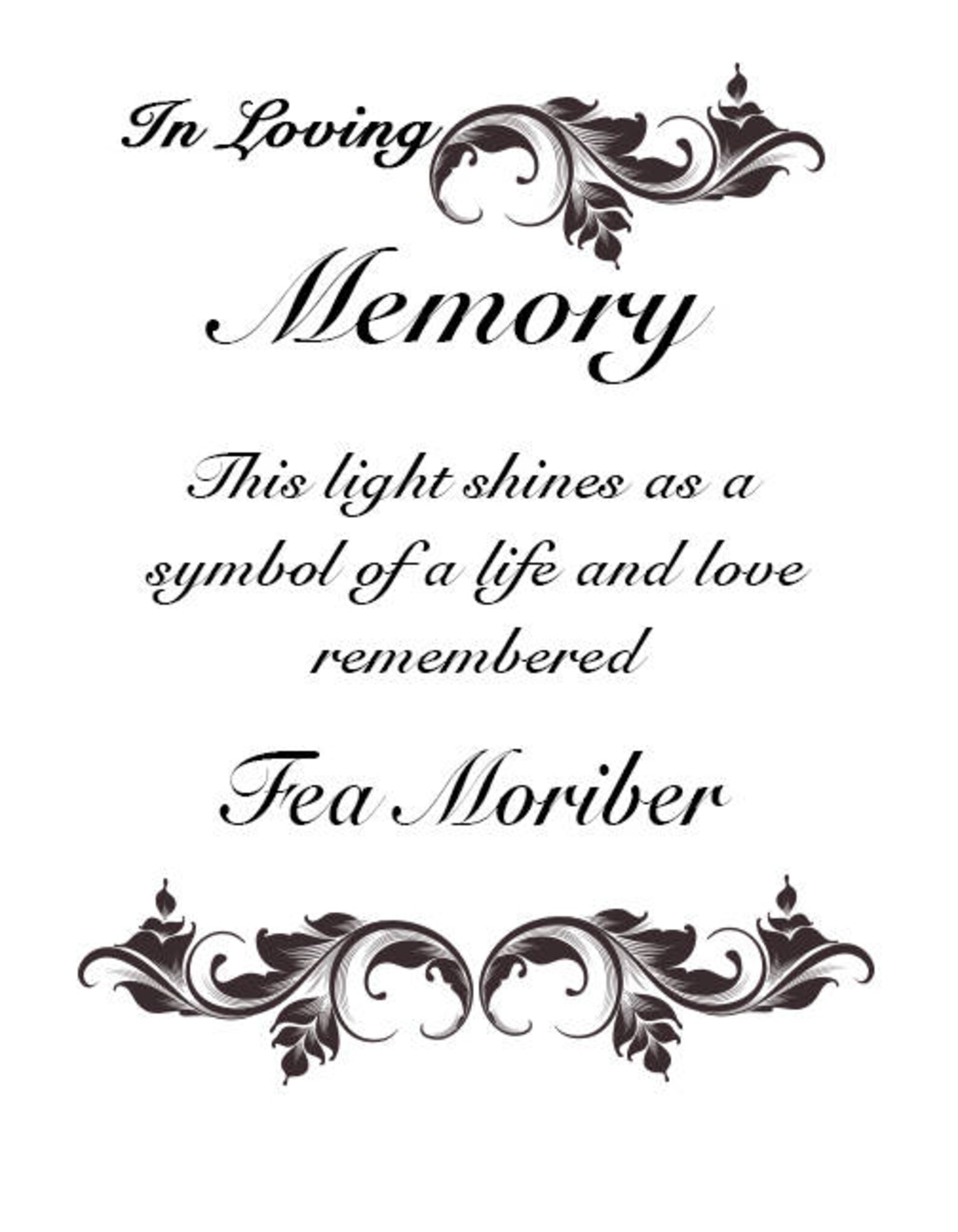 Memorial Vases in Loving Memory Vase floating Wedding Etsy