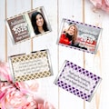 Printed Miniature Candy Bar Stickers | Small Candy Bar Labels | Graduation Wrappers | more sizes available