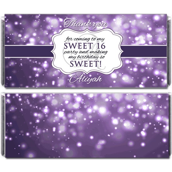 12 Custom Designed Candy Bar Wrappers For Hershey S Chocolates