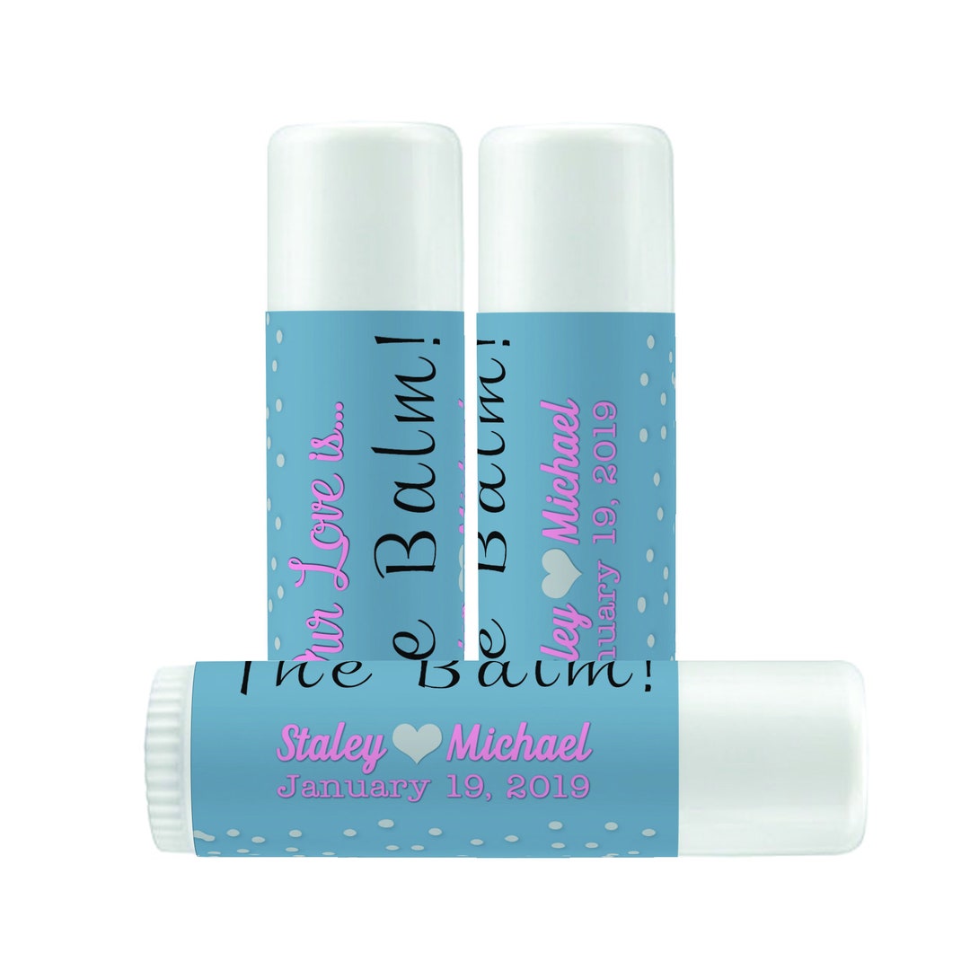 Lip Balm Labels Personalized Lip Balm Labels Our Love Is... Labels 1