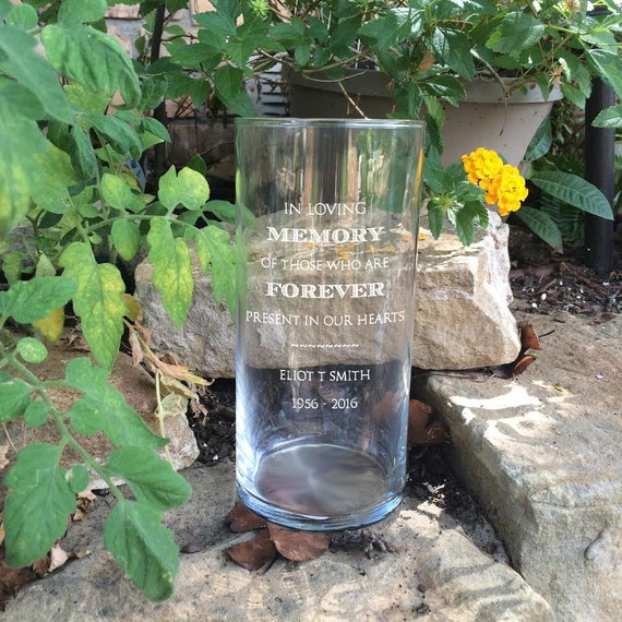 Memorial Vases In Loving Memory Vase Floating Wedding Etsy