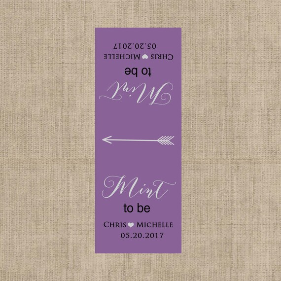 Mint To Be Tic Tac Label Wedding Favor Labels, 12 Mint To Be Tic Tac Stickers , Wedding, Bridal Shower Favors Il_570xn