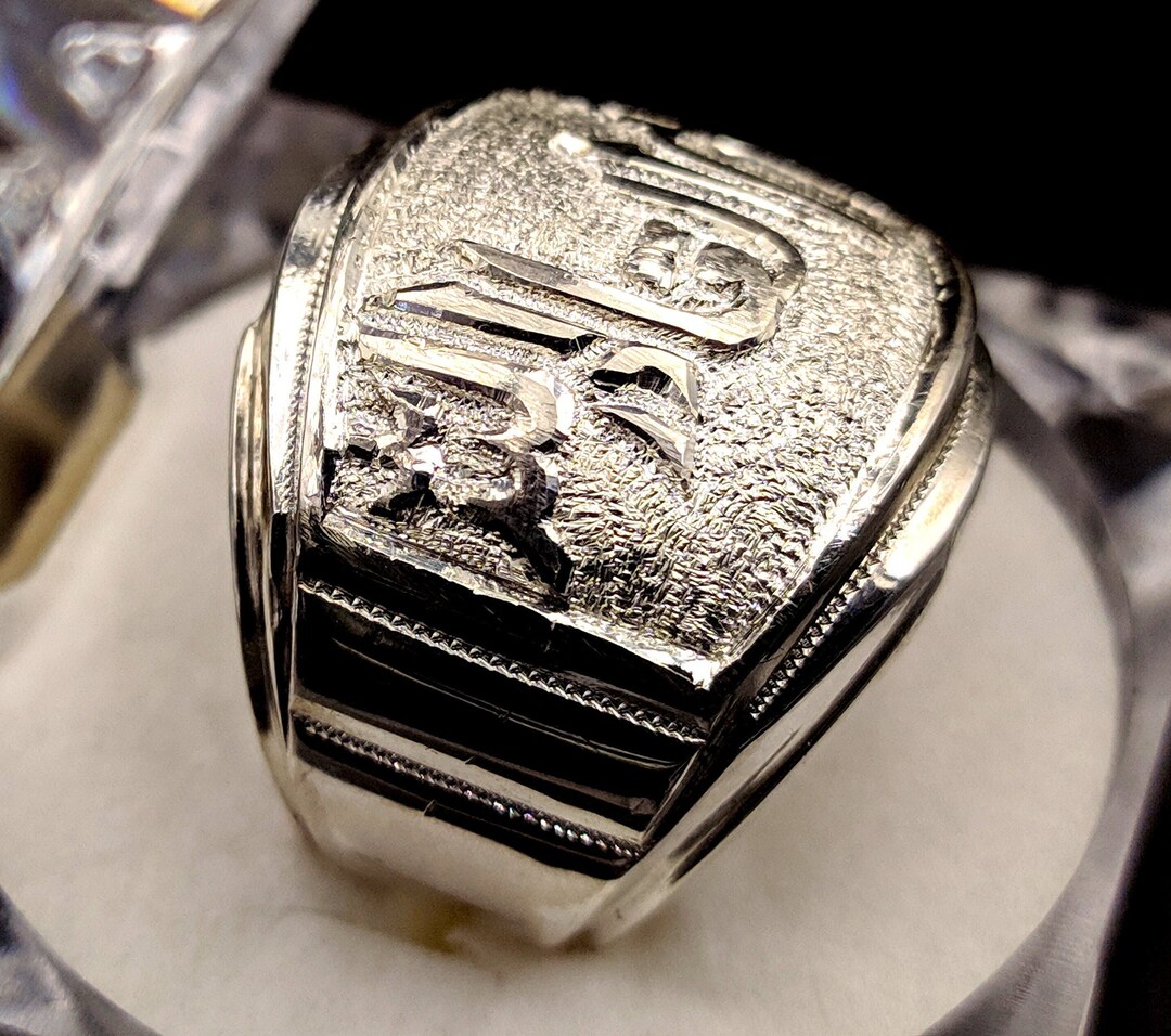 Talismanic Seal Ring for Men, Esoteric Jewelry, Male Promise Ring ...