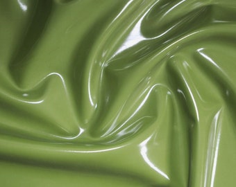 Stretch PVC Stoff: Army grün