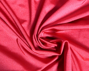 Lustre lycra: Red