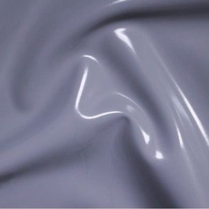 Stretch PVC Fabric: Grey