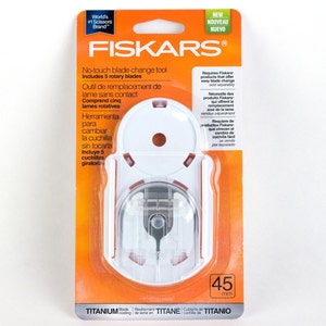 Fiskars: 45mm titanium 5-pack & Tool