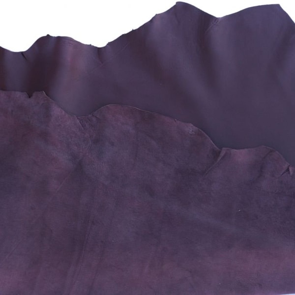 Lambskin leather hides: Purple Eminence
